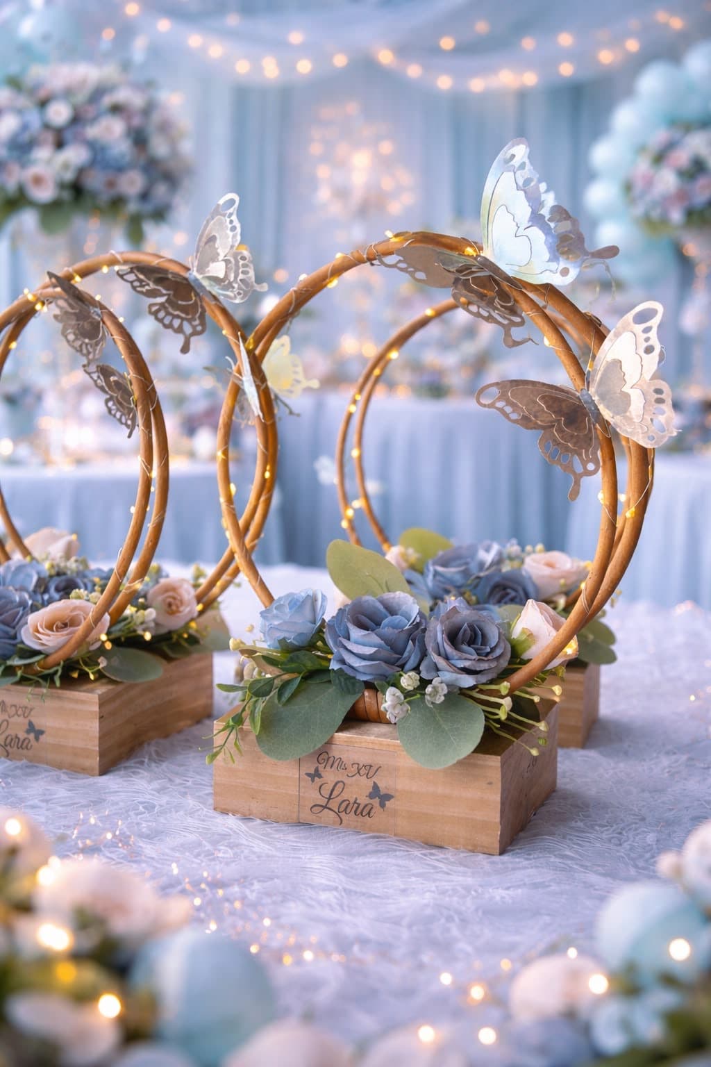 Argolla Doble, diseño de Flora Eventos Florales