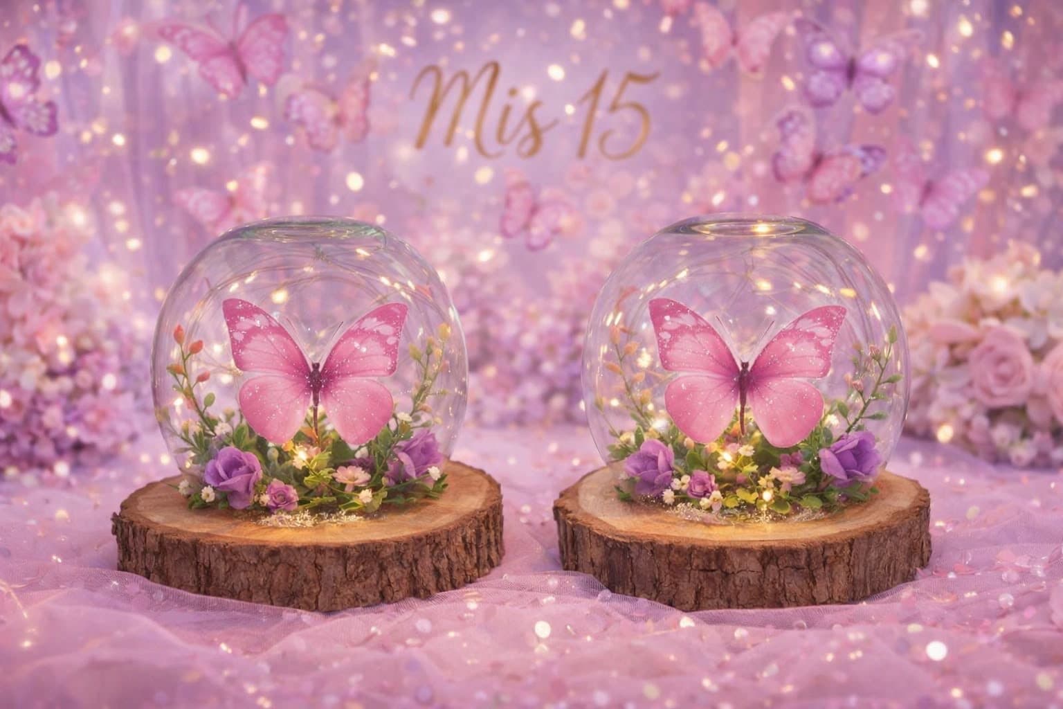 Bosque de Mariposas 2, diseño de Flora Eventos Florales