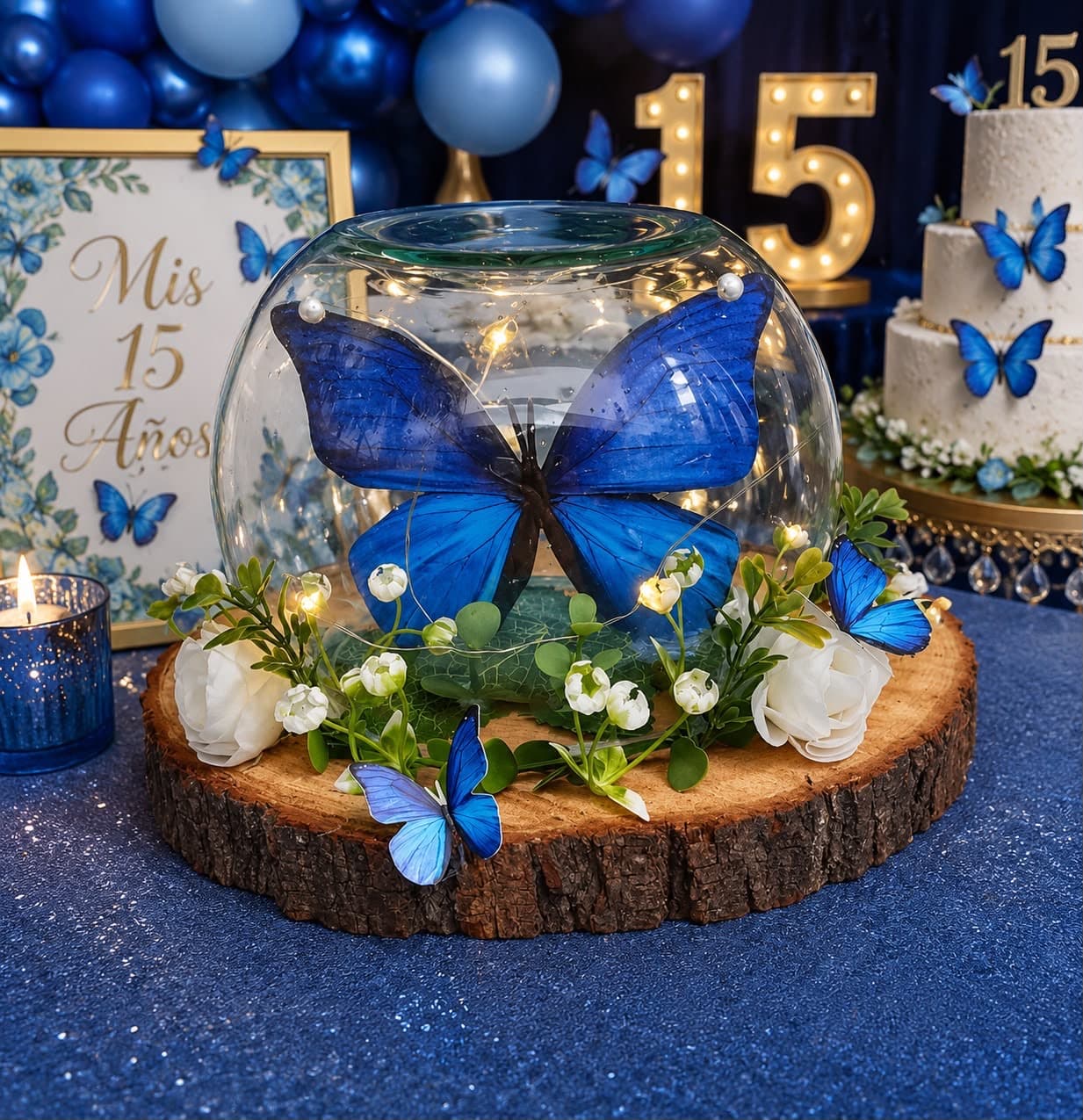 Bosque de Mariposas, diseño de Flora Eventos Florales